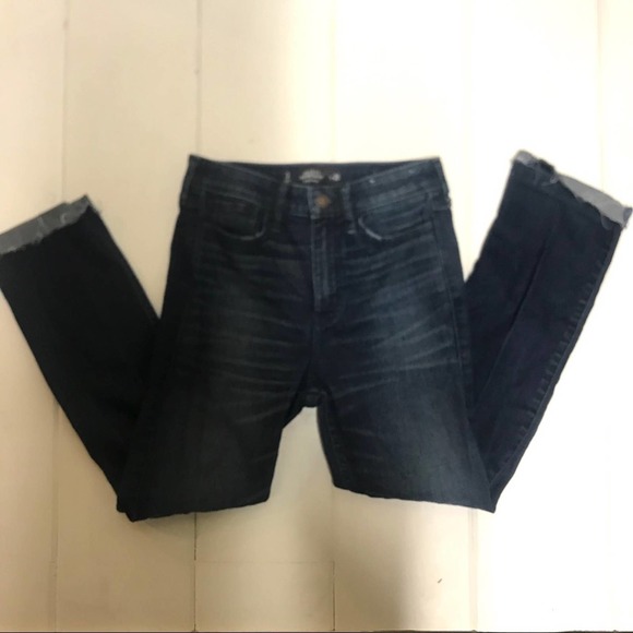 Hollister Denim - HOLLISTER | High rise skinny cropped jeans 26